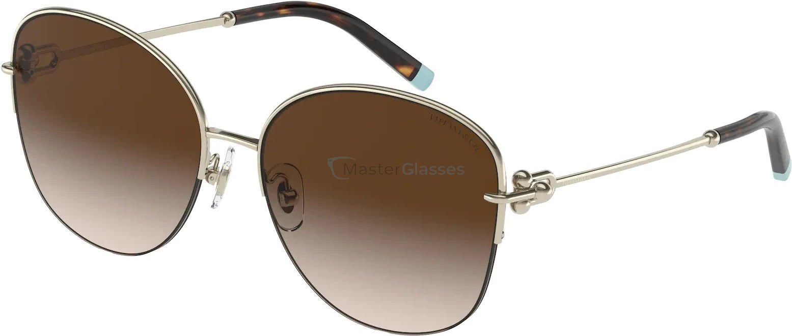 Солнцезащитные очки Tiffany TF3082 60213B Pale Gold