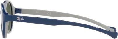 Детские солнцезащитные очки Ray-Ban RJ9075S 709671 Blue On Rubber Grey