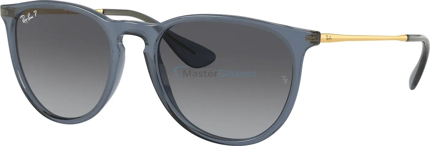 Солнцезащитные очки Ray-Ban Erika RB4171 6592T3 Transparent Blue