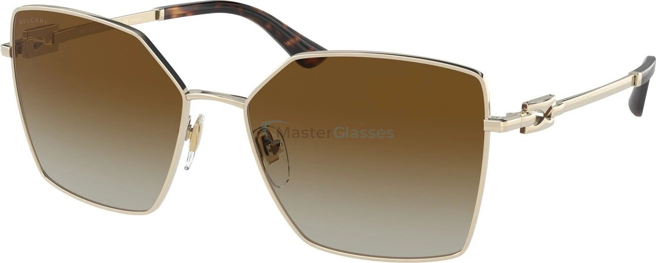 Солнцезащитные очки Bvlgari BV6175 278/T5 Pale Gold