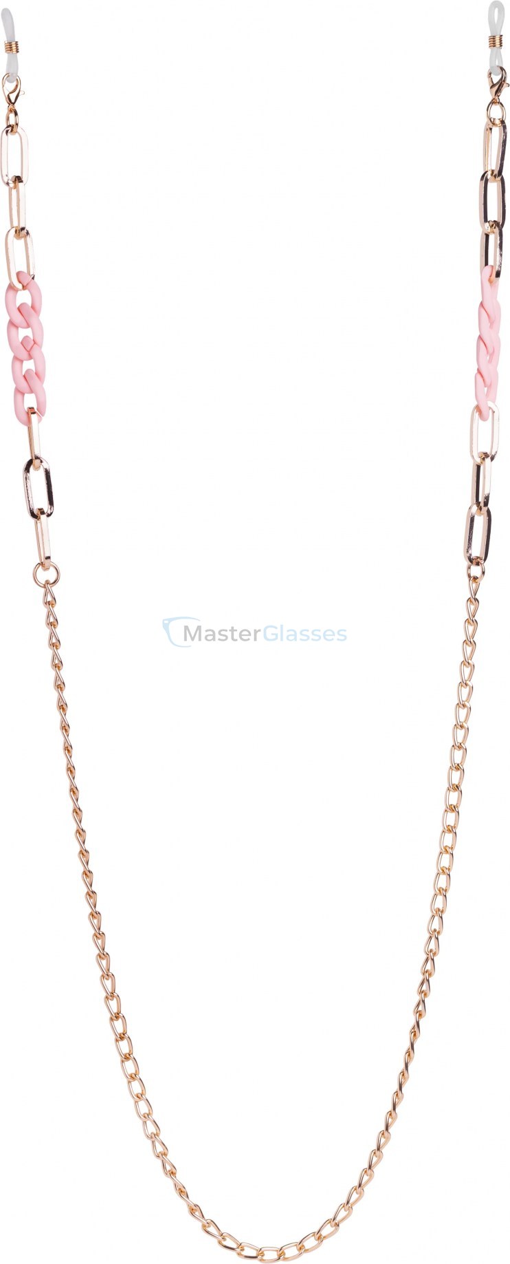 Цепочка для очков Glasses Chain GC44338 Gold Pink Matt