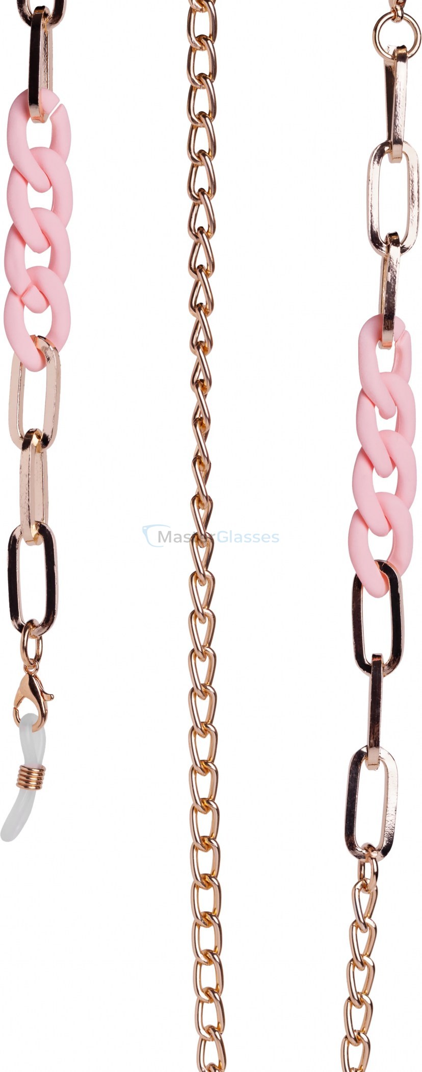Цепочка для очков Glasses Chain GC44338 Gold Pink Matt