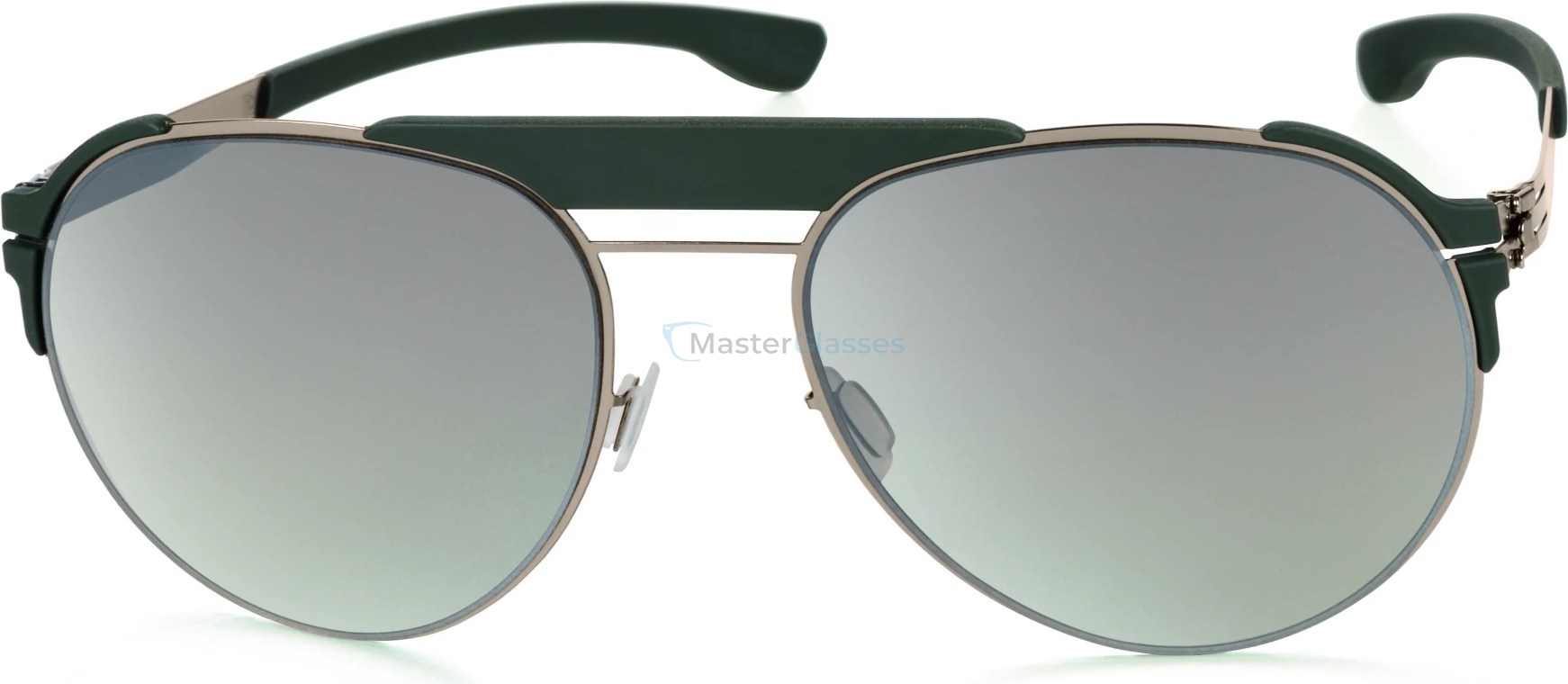 Солнцезащитные очки Ic! Berlin Fadeaway Bronze-Dark-Green Brown-Sand Mirrored Rubber