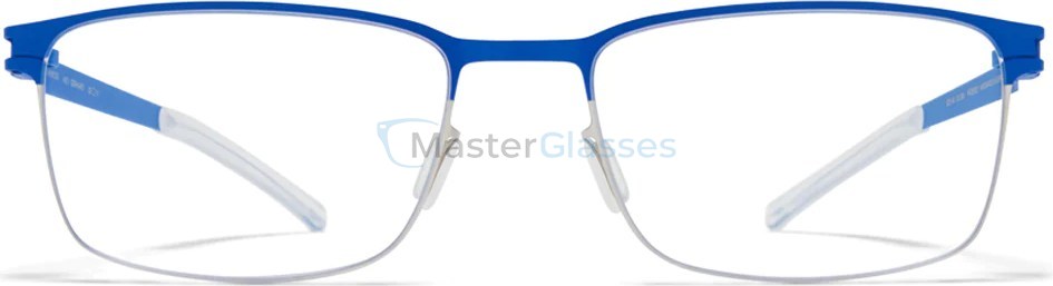 Оправа MYKITA GERHARD 395, цвет SHINY SILVER/YALE BLUE, CLEAR