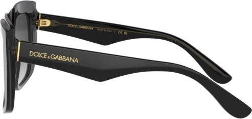 Солнцезащитные очки Dolce & Gabbana DG4414 501/8G Black On Transparent Black