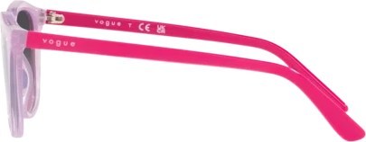 Детские солнцезащитные очки Vogue junior sun VJ2016 278090 Transparent Purple