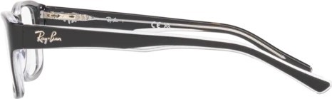 Оправа Ray-Ban RX5268 2034 Black On Transparent