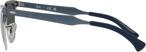 Солнцезащитные очки Ray-Ban Clubmaster Aluminum RB3507 924871 Brushed Blue On Silver