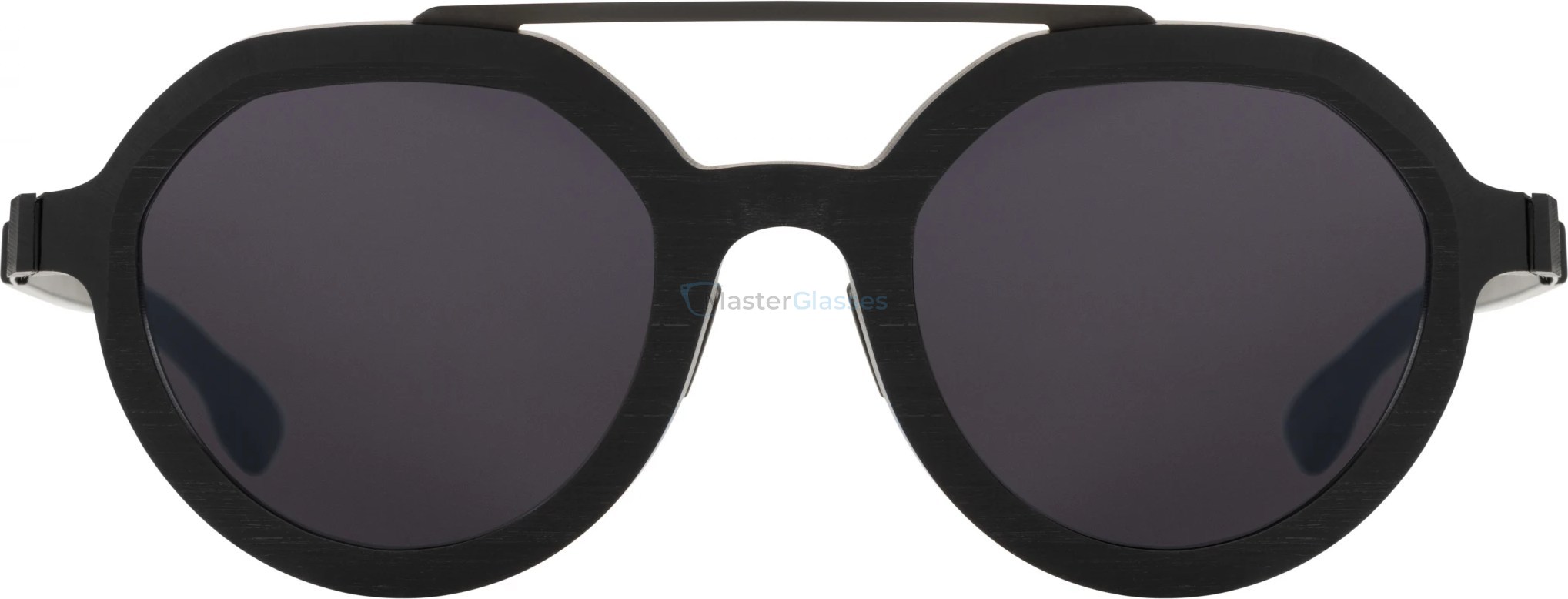 Солнцезащитные очки Ic! Berlin Edison Ecoblack-Rough-Black Ecoblack Matt Mittwoch Long