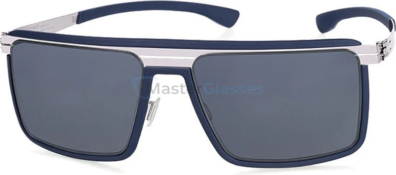�������������� ���� Ic! Berlin The Superhero Graphite-Light-Grey Moonlight-Mirrored-Polarized Rubber