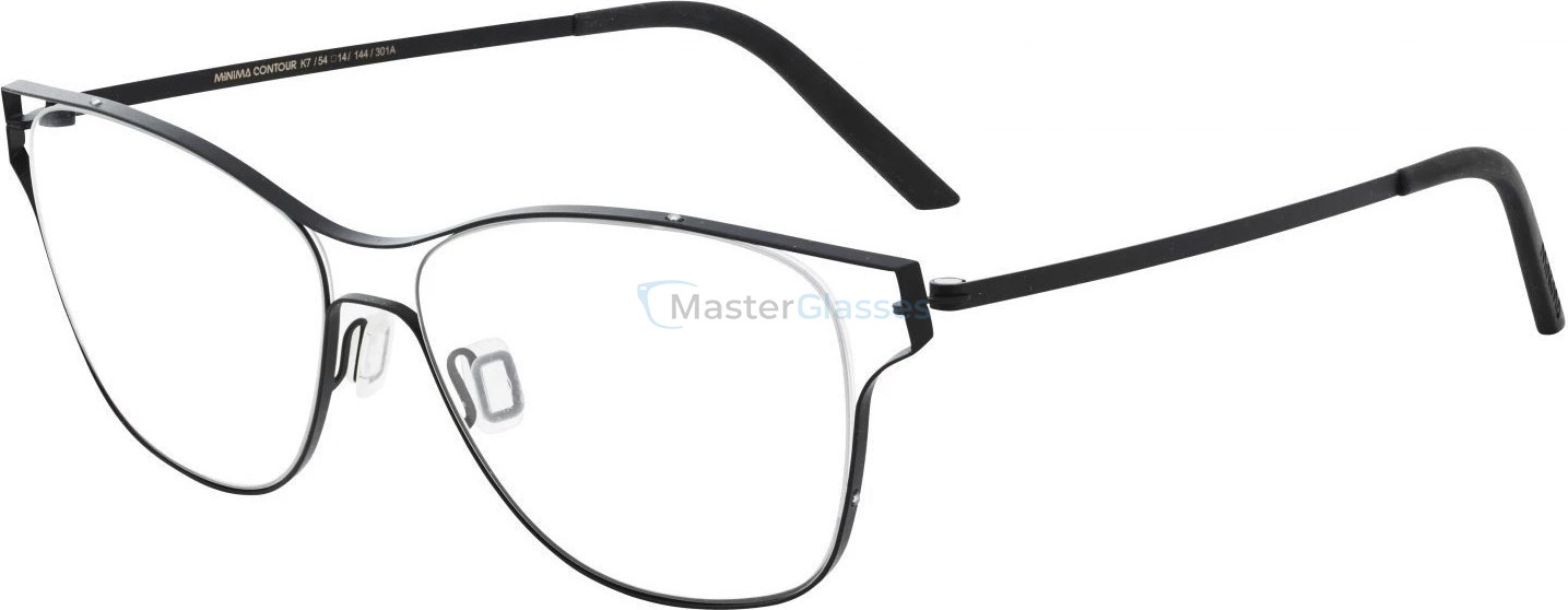 Оправа Minima CONTOUR K7 черный 301A
