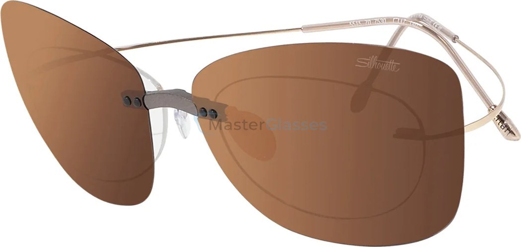 Клипон солнцезащитный Silhouette 5090 B1 0702 64/15 Style Shades