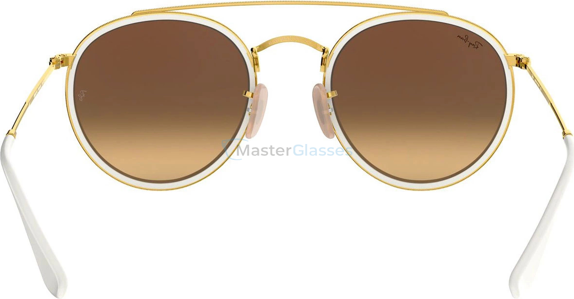 Солнцезащитные очки Ray-Ban Round Double Bridge RB3647N 001/4O