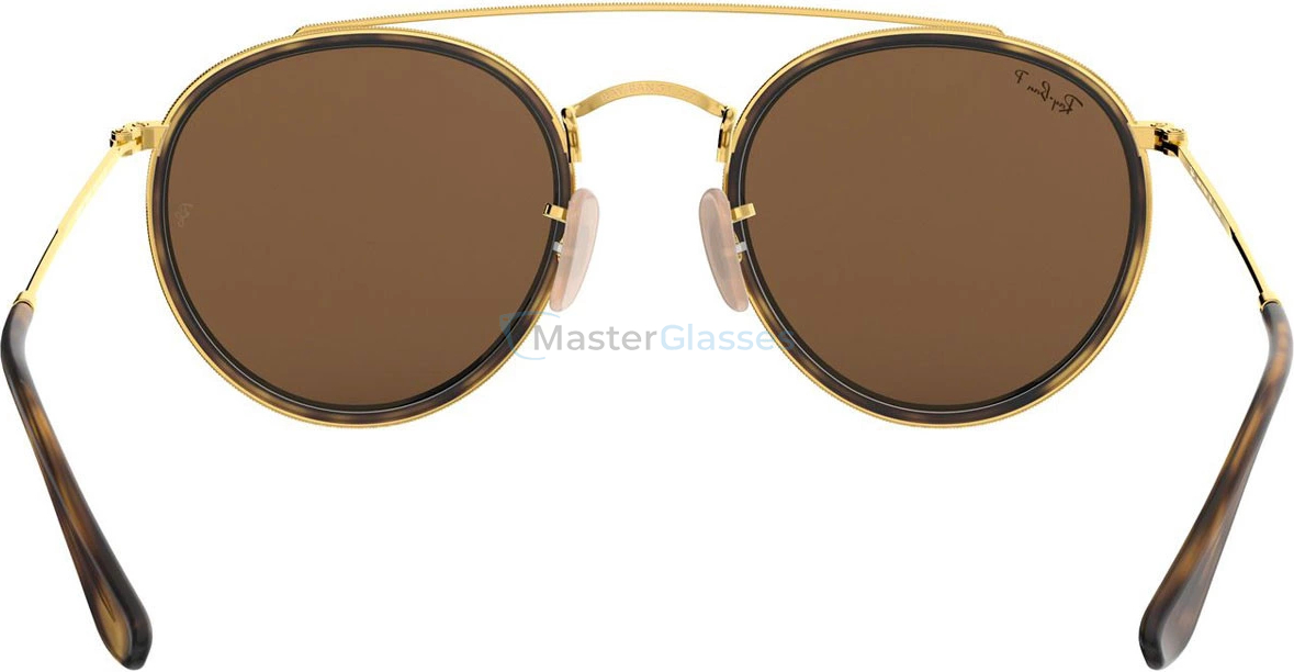 Солнцезащитные очки Ray-Ban Round Double Bridge RB3647N 001/57 Polarized