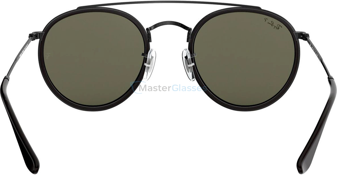 Солнцезащитные очки Ray-Ban Round Double Bridge RB3647N 002/58 Polarized