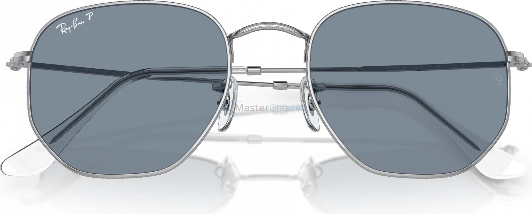Солнцезащитные очки Ray-Ban HEXAGONAL RB3548N 003/02 Silver