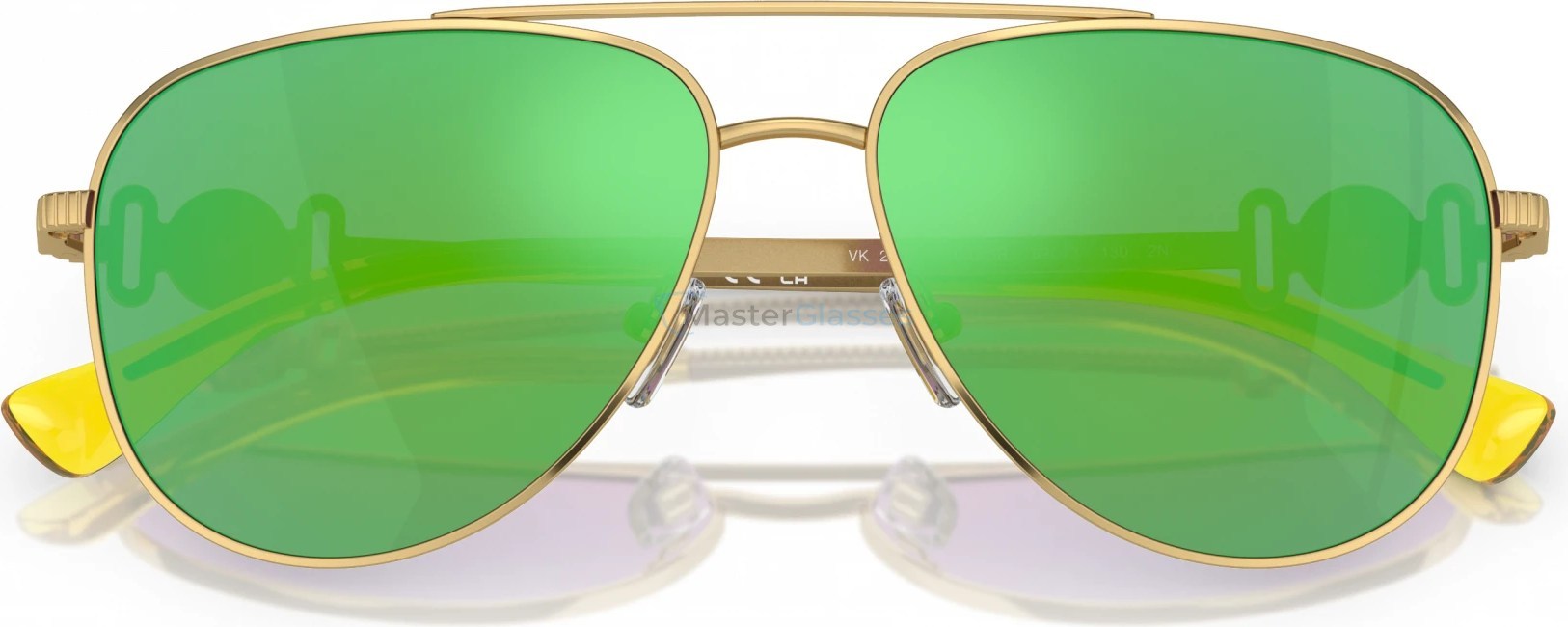 Детские солнцезащитные очки Versace VK2002 10023R Gold