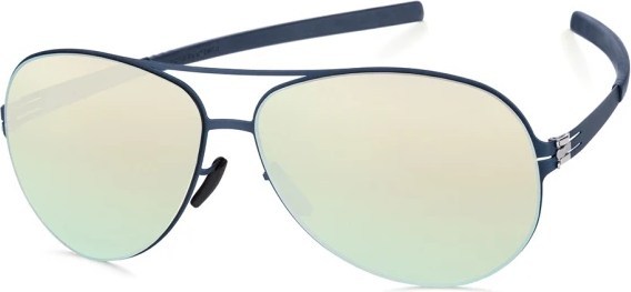 Солнцезащитные очки Ic! Berlin Raf S. Marine Blue Silver Mirrored Flex