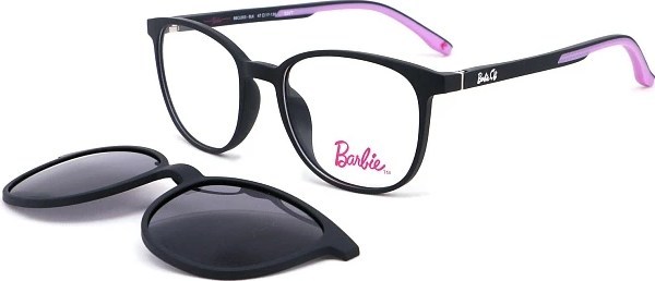 Оправа с солнцезащитным клипоном BARBIE BBCL003 BLK