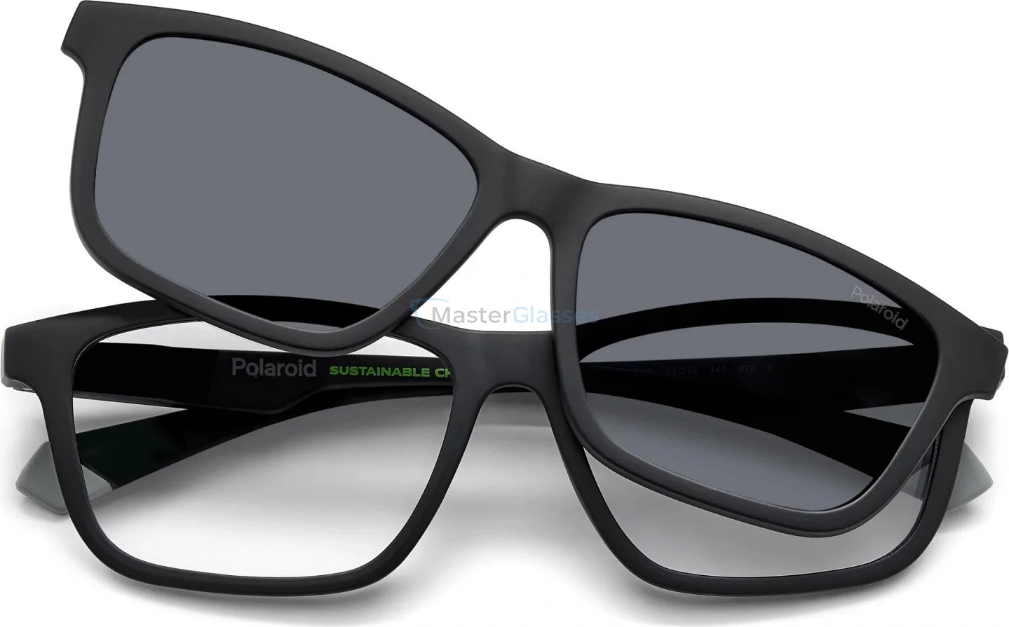 Оправа с солнцезащитным клипоном POLAROID PLD 2147/CS O6W MTBK GREY