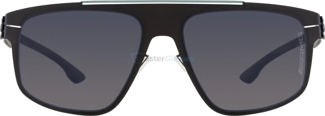 Солнцезащитные очки Ic! Berlin AMG 11 Venice Green Bridge-Black Venice Green Pop-Black Black-Clear Donnerstag