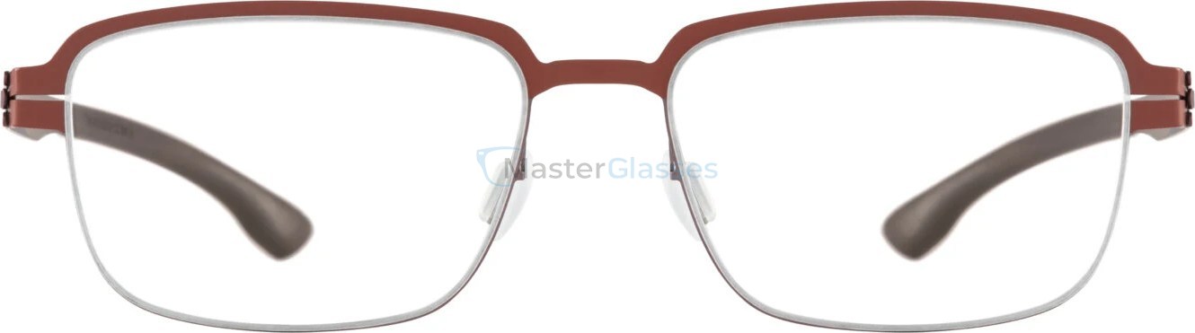 Оправа Ic! Berlin Luan Teak-Fired Brick Pop Fired Brick-Teak Nougat RX-Clear Donnerstag