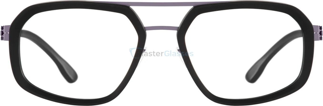 Оправа Ic! Berlin Owen Aubergine-Black-Matt RX-Clear Mittwoch