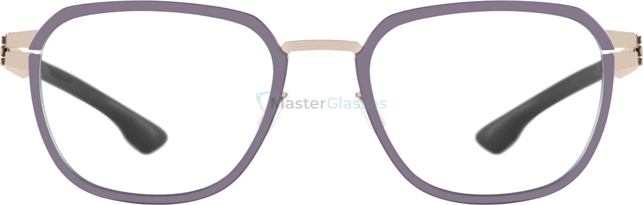 Оправа Ic! Berlin Vanadium Bronze-Aubergine Black RX-Clear Donnerstag