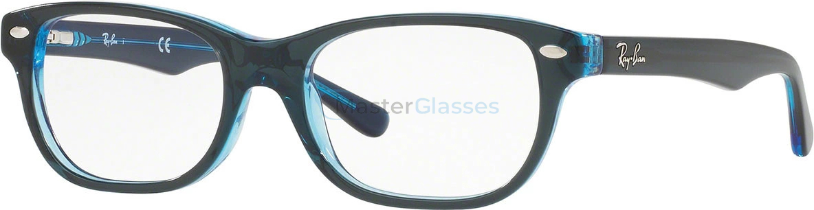 Детская оправа Ray-Ban RY1555 3667 Top Blue On Blue Fluo