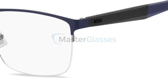 Оправа HUGO BOSS 1487 KU0 Matte Blue Ruthenium