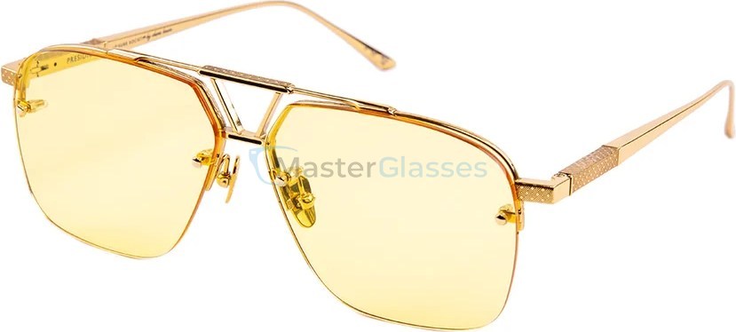 Солнцезащитные очки Leisure Society Presidio 24K GOLD Yellow Lens