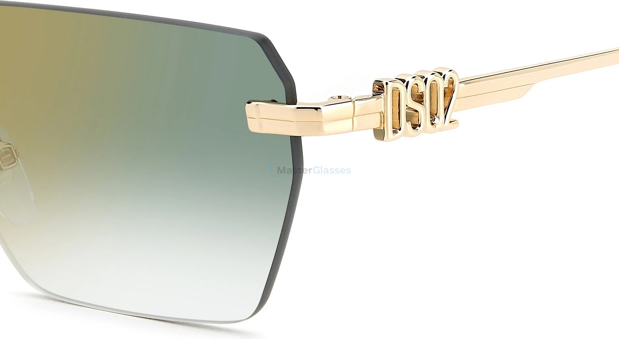 Солнцезащитные очки DSQUARED2 D2 0102/S PEF Gold Green