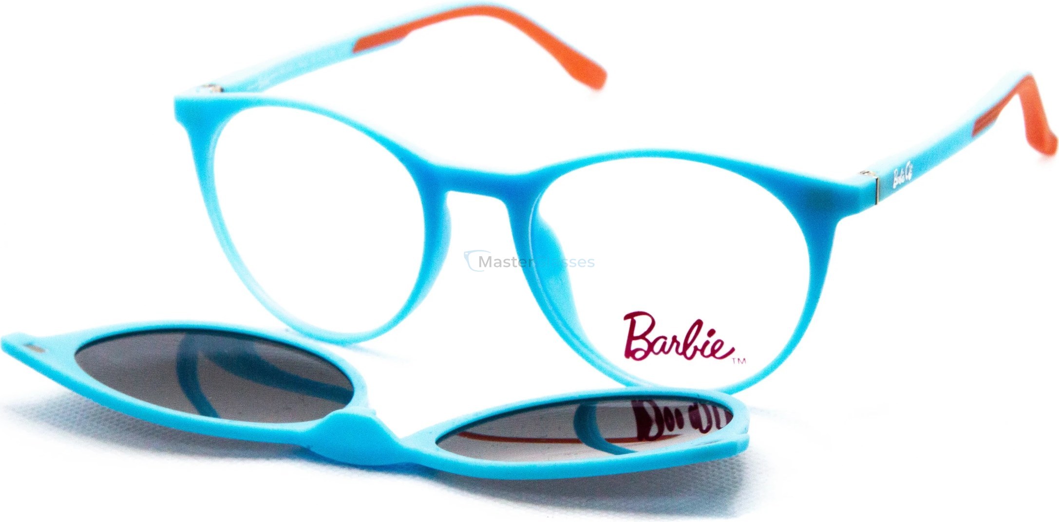 Оправа с солнцезащитным клипоном BARBIE BBCL002 L.BLUE