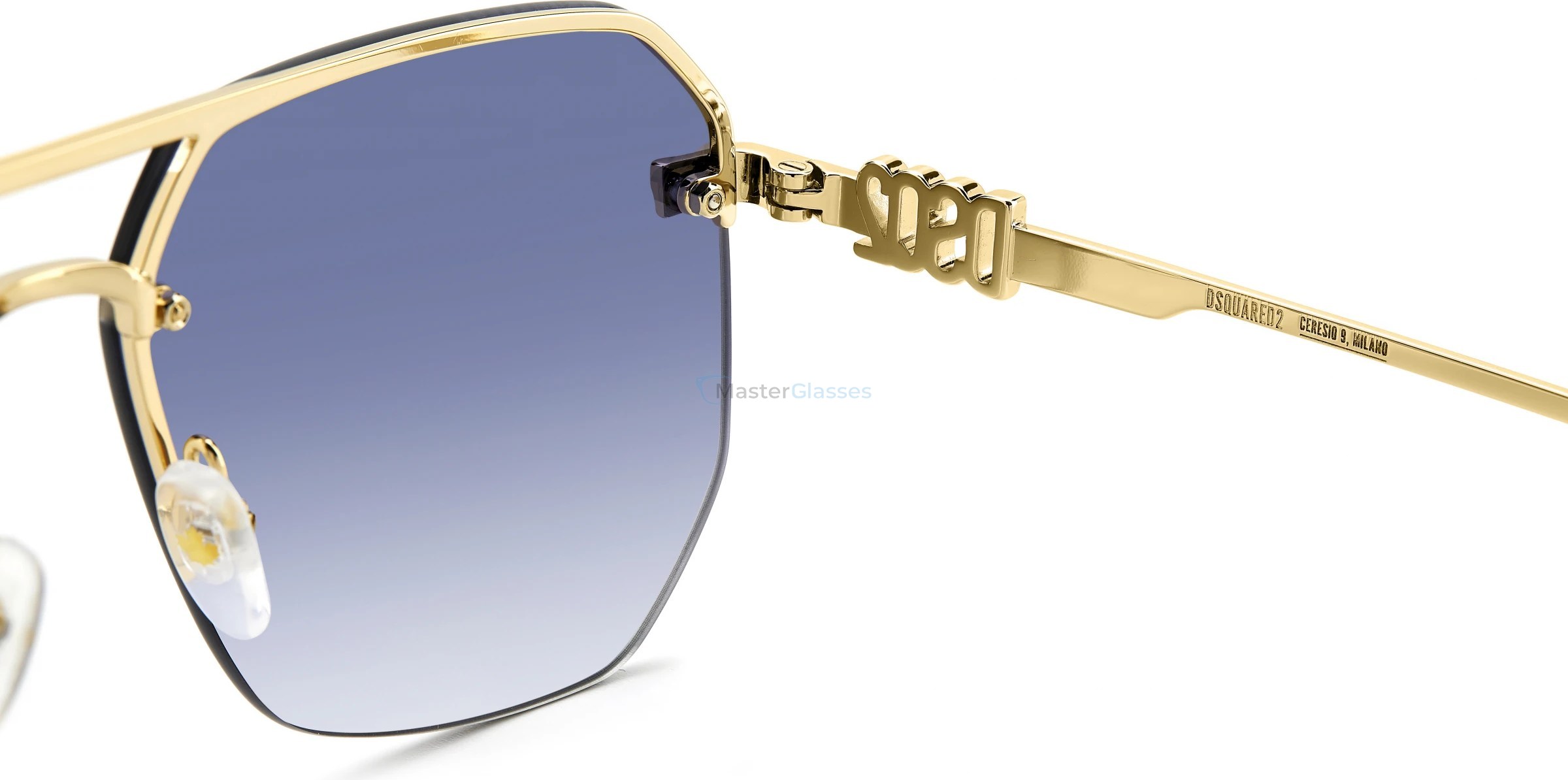 Солнцезащитные очки DSQUARED2 D2 0103/S LKS GOLD BLUE