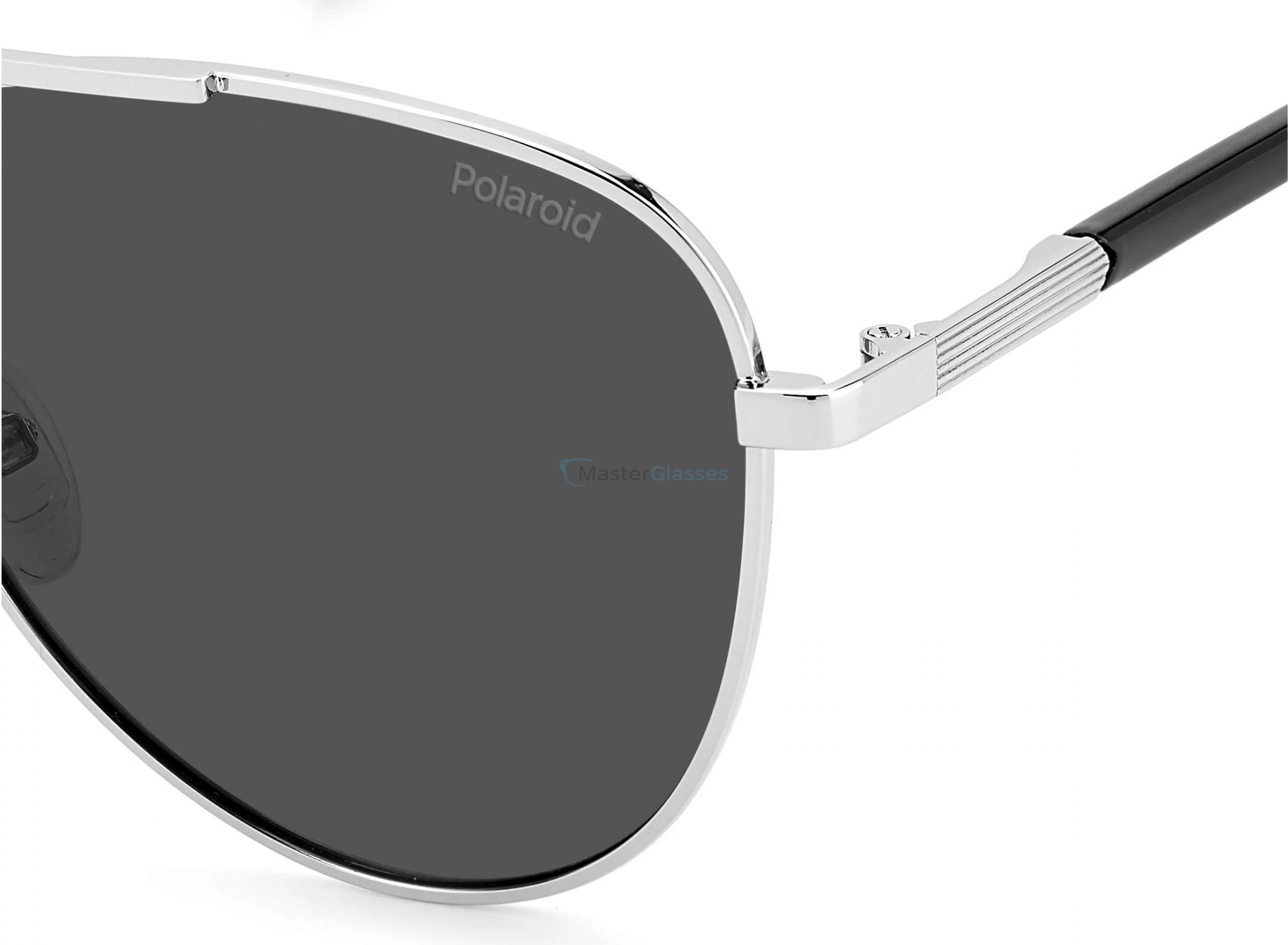 Солнцезащитные очки POLAROID PLD 4126/S 010, цвет PALLADIUM, GREY PZ