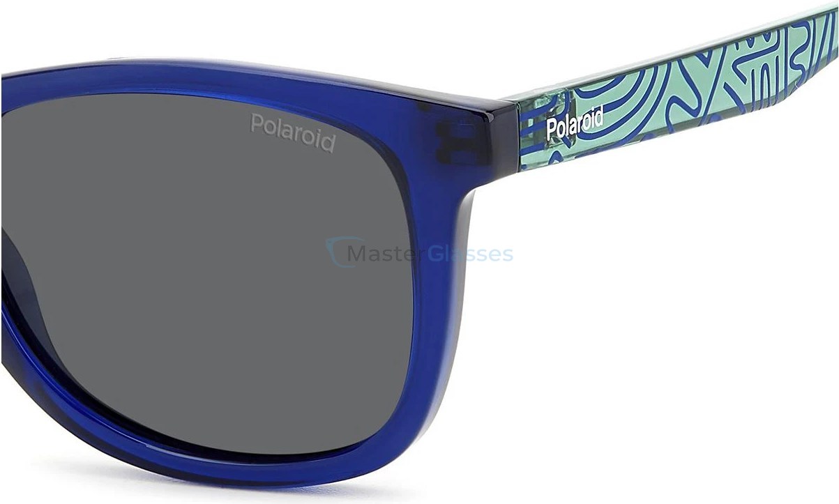 Детские солнцезащитные очки Polaroid Kids PLD 8060/S PJP Blue