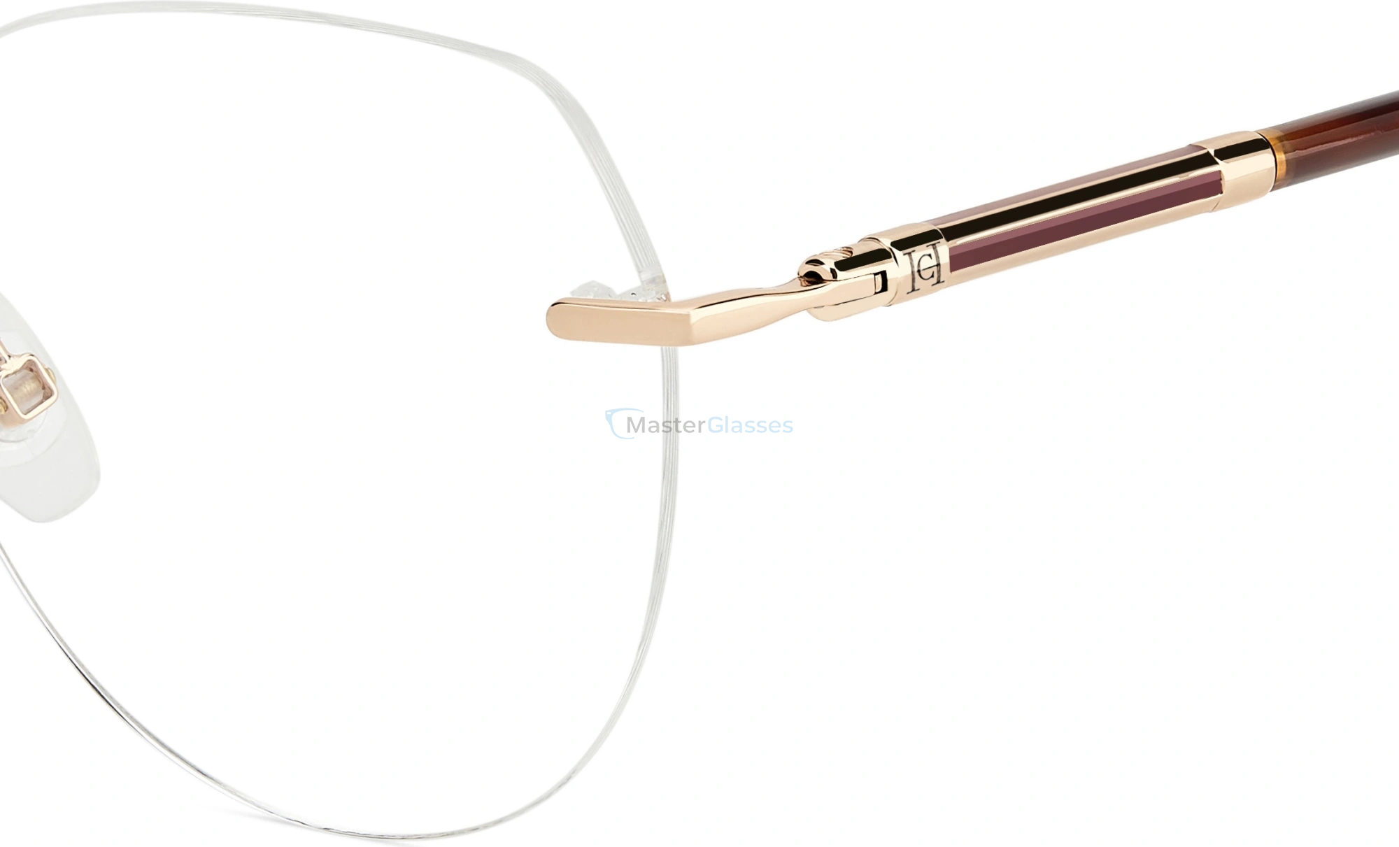 Оправа CAROLINA HERRERA HER 0235 S0D Red Gold Havana
