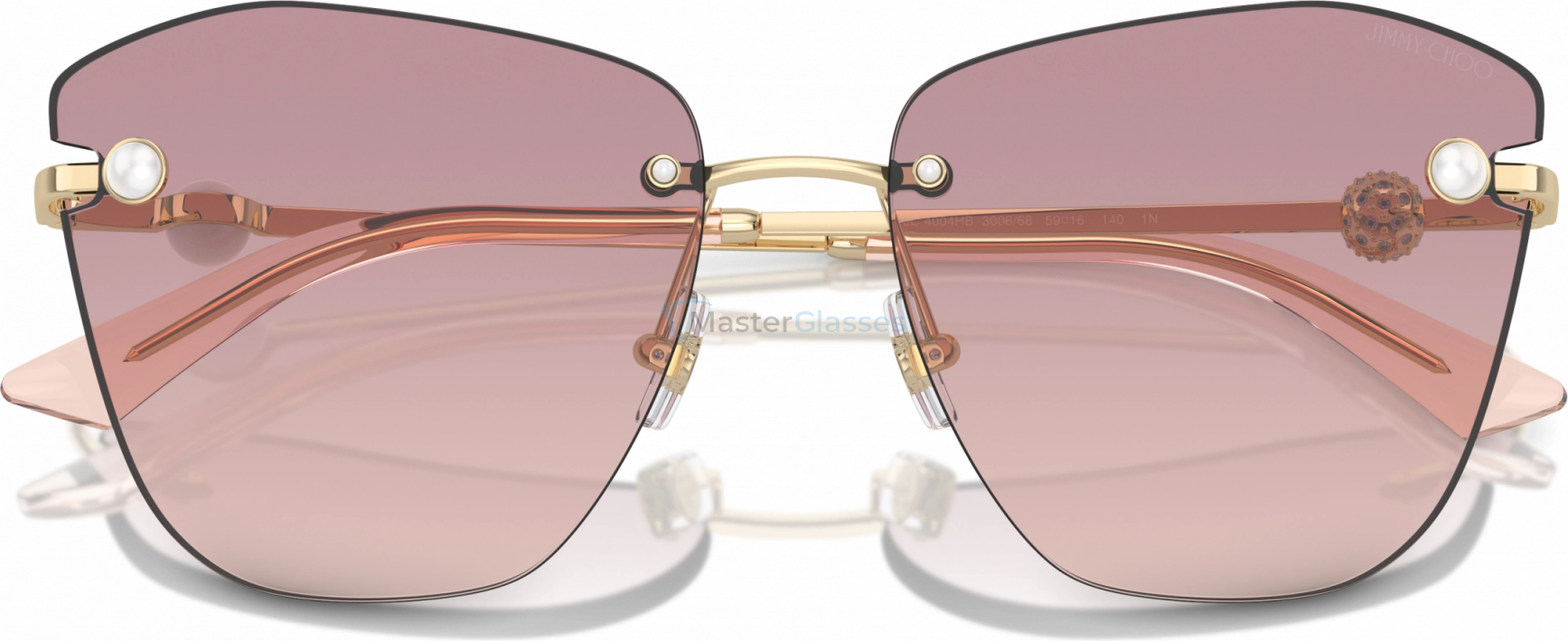 Солнцезащитные очки Jimmy Choo JC4004HB 300668 Gold
