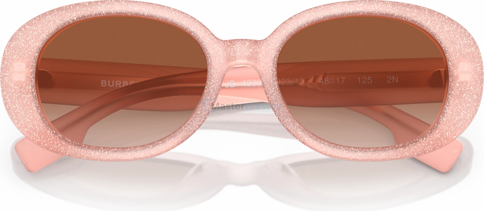 Детские солнцезащитные очки Burberry JB4339 392313 Pink
