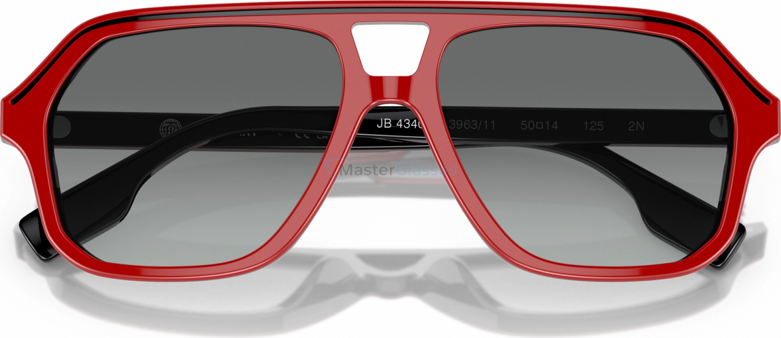 Детские солнцезащитные очки Burberry JB4340 396311 Red