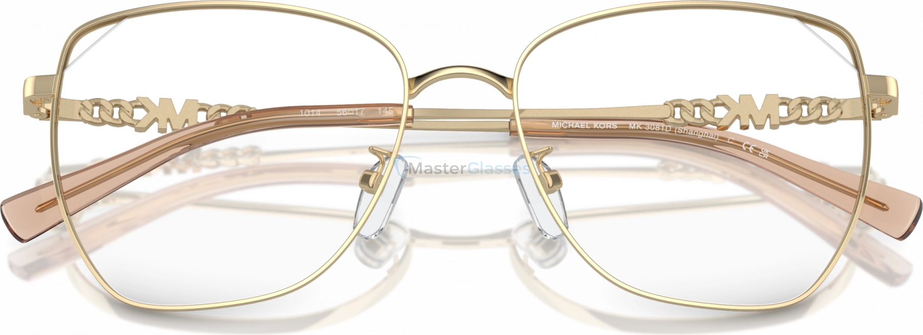 Оправа Michael Kors SHANGHAI MK3081D 1014 Gold