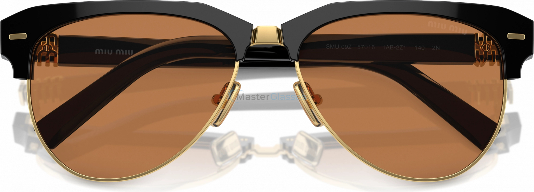 Солнцезащитные очки MIU MIU MU 09ZS 1AB2Z1 Black