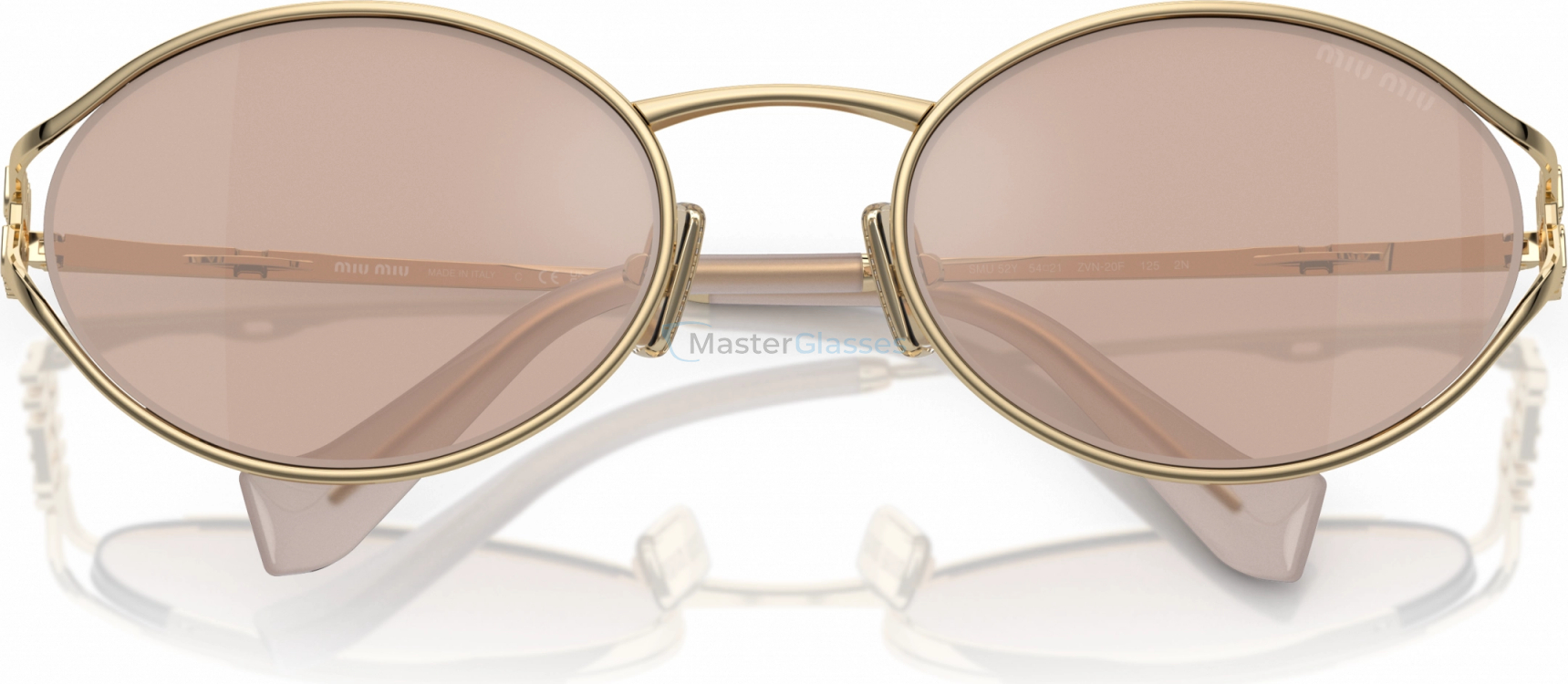 Солнцезащитные очки Miu miu MU 52YS ZVN20F Gold