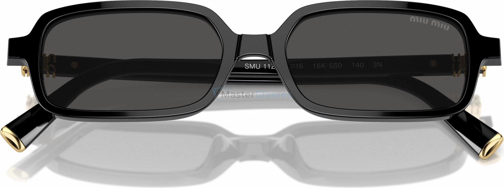 Солнцезащитные очки MIU MIU MU 11ZS 16K5S0 Black