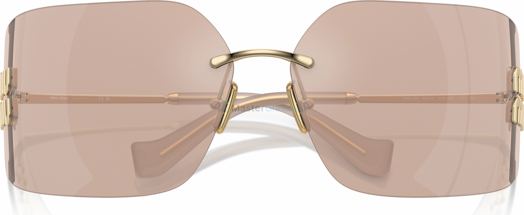 Солнцезащитные очки Miu Miu MU 54YS ZVN20F Gold