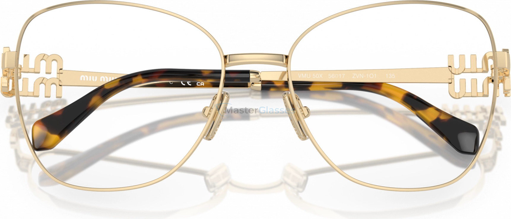 Оправа MIU MIU MU 50XV ZVN1O1 Gold