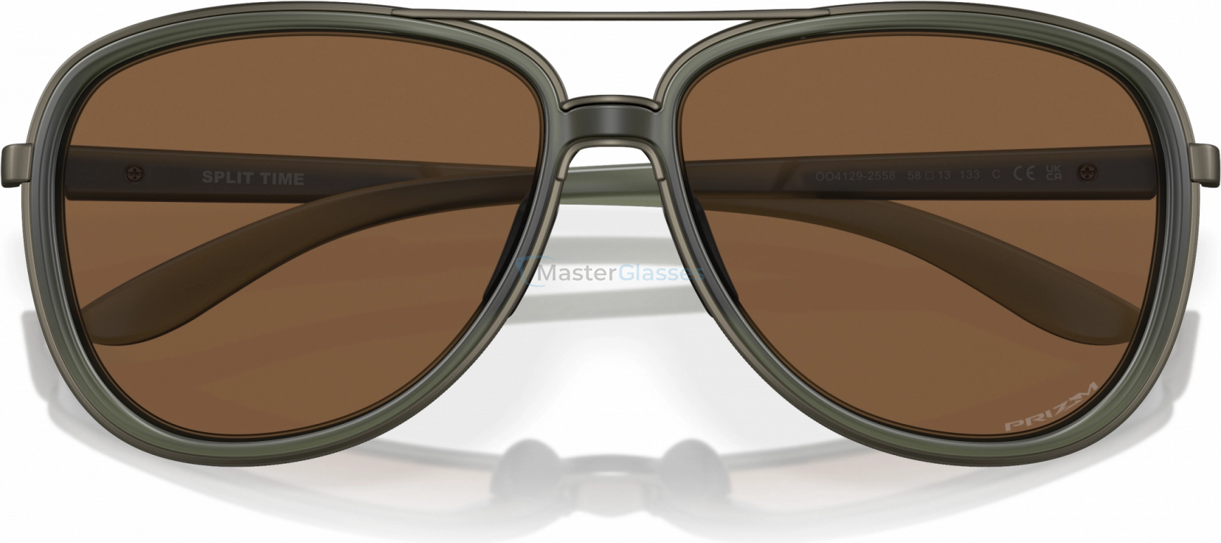 Солнцезащитные очки Oakley SPLIT TIME OO4129 412925 Green