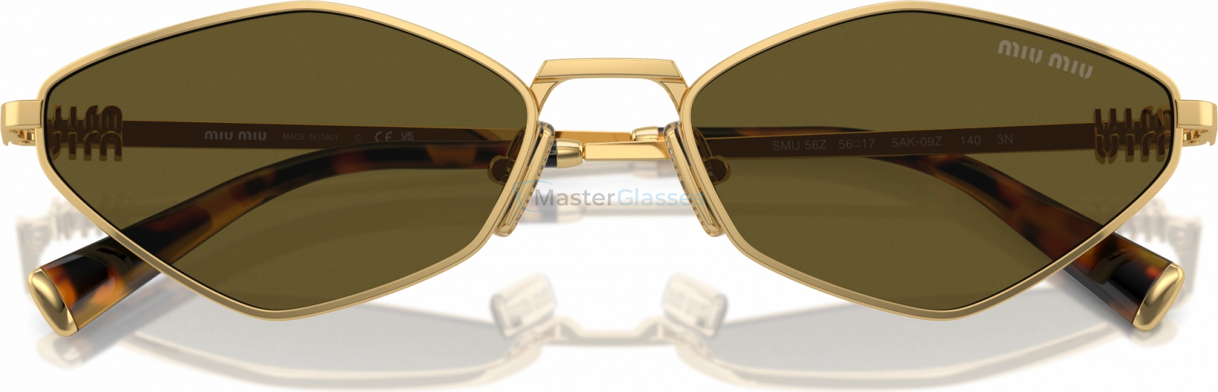 Солнцезащитные очки MIU MIU MU 56ZS 5AK09Z Gold