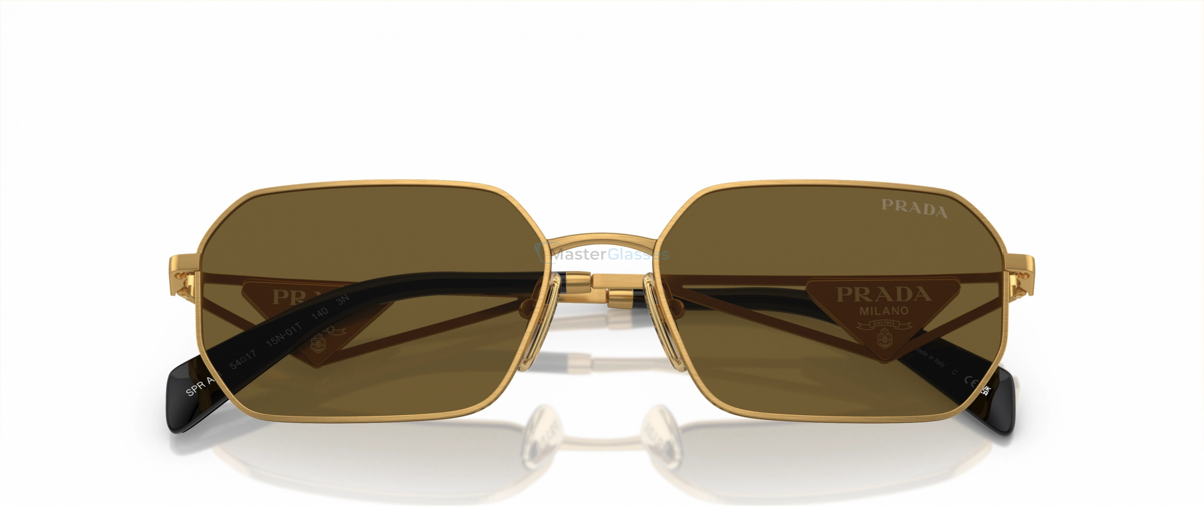Солнцезащитные очки Prada PR A51S 15N01T Gold