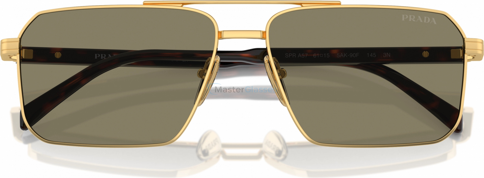 Солнцезащитные очки Prada PR A57S 5AK90F Gold